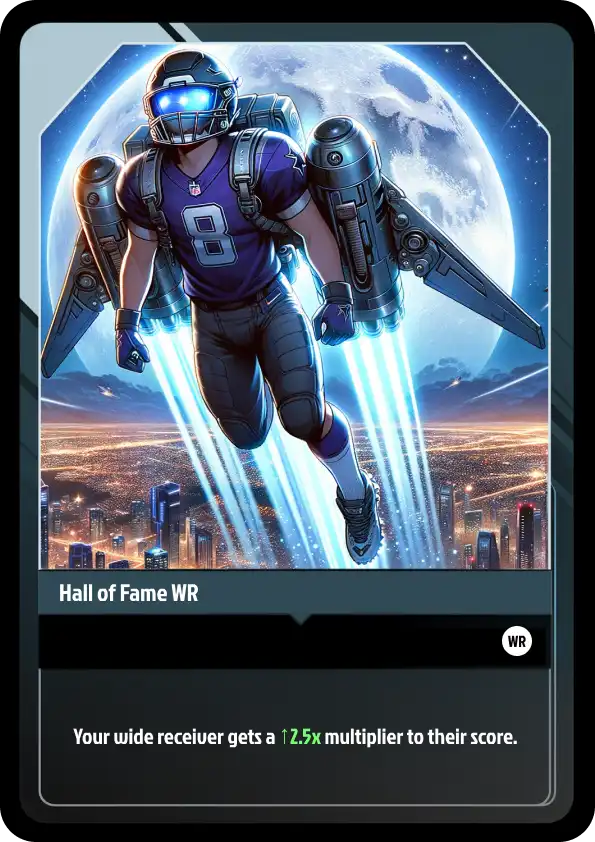 Hall of Fame WR (SmashCard)